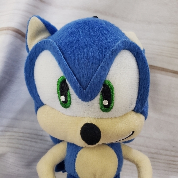 Sonic The Hedgehog Plush Clip Coin Purse Doll 9 Inch 2023 - Picture 2 of 10